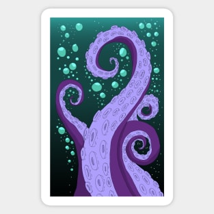 Tentacles full colour Sticker
